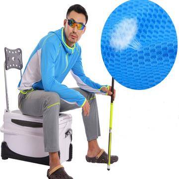 Outdoor Clothing Fishing Top quality Large Size New Ultra Thin Ice Fabric Wicki