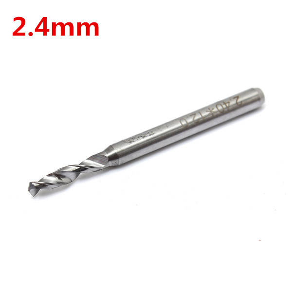 2.4mm Tungsten Steel Micro CNC/PCB Carbide Drill Bit For Engraving Machine