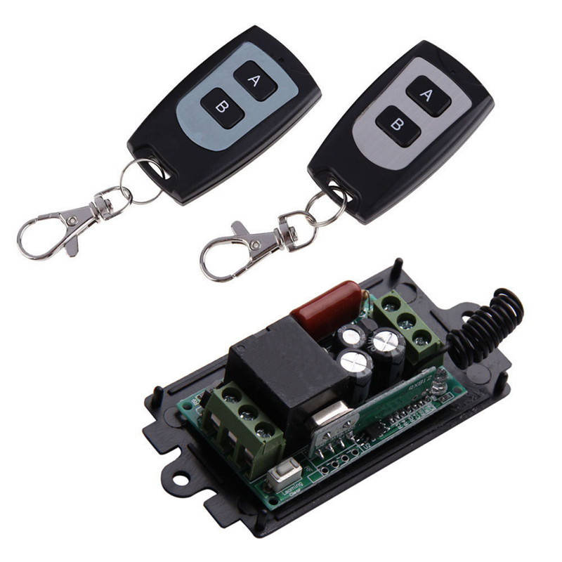 220V 10A 1CH Channel Wireless Remote Control Switch Module Transmitter + Receiver