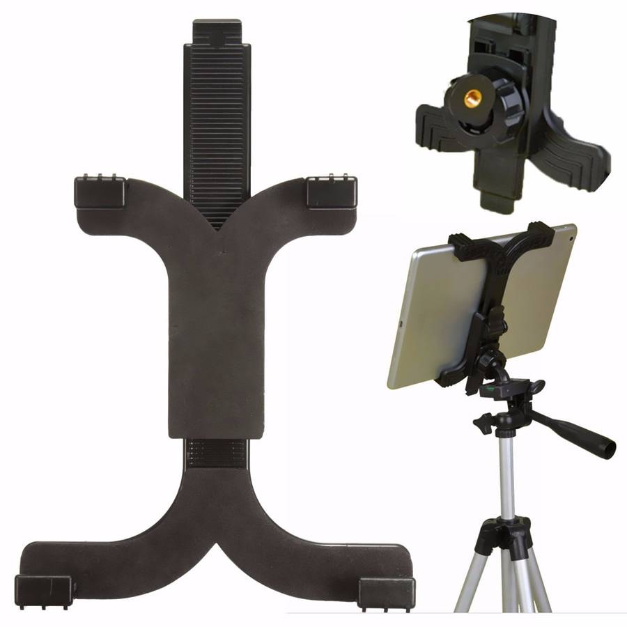 Self Stick Tripod Stand Holder Tablet Bracket Accessories For 7 To 11 Inch iPad