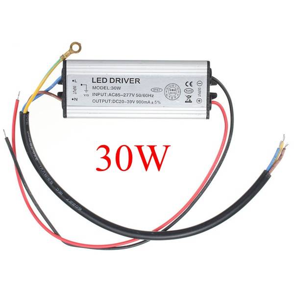 New 30W Waterproof IP67 Power Supply Constant Current LED Light Driver