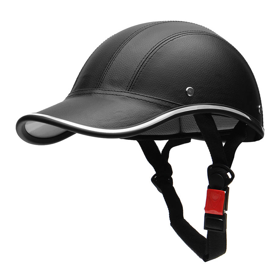 Half Helmet Baseball Cap Style Safety Hard Hat Open Face For Motorcycle Bike Sc