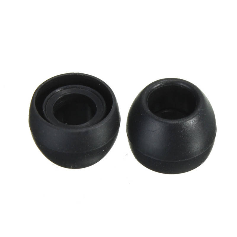 10 Pairs Black Medium Size Replacement Earbud Ear Tips For LG For Sony Headphon