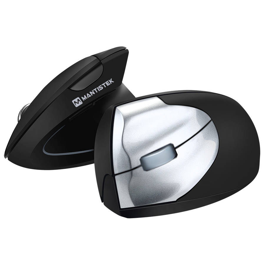 MantisTek VM2 1600DPI 2.4GHz Wireless Ergonomic Vertical Mouse Left Hand Right