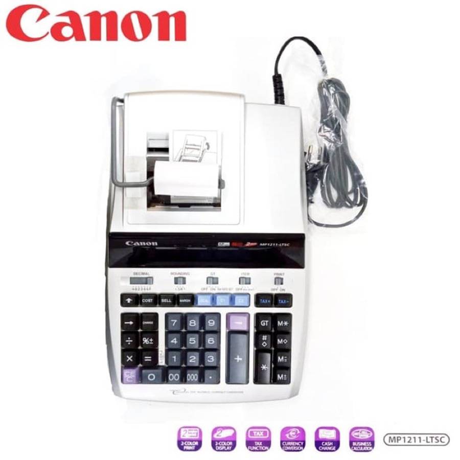 Canon MP1211-LTSC 12-digit, 2-colour printing with tax