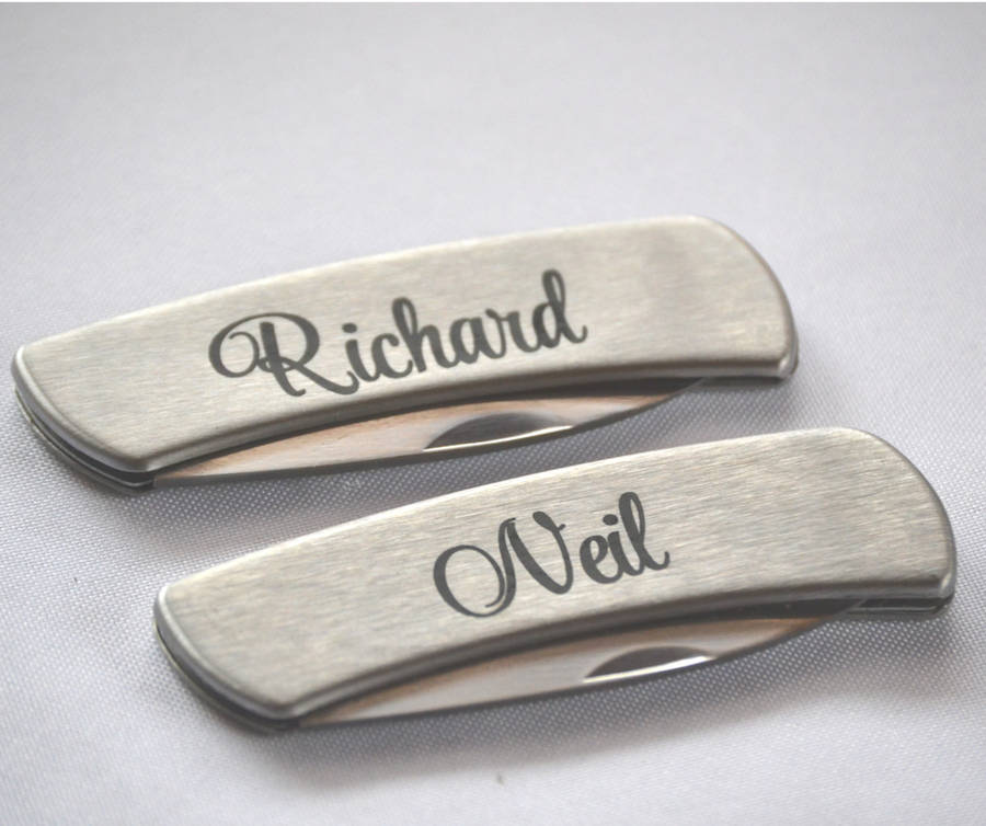 Groomsmen Knives