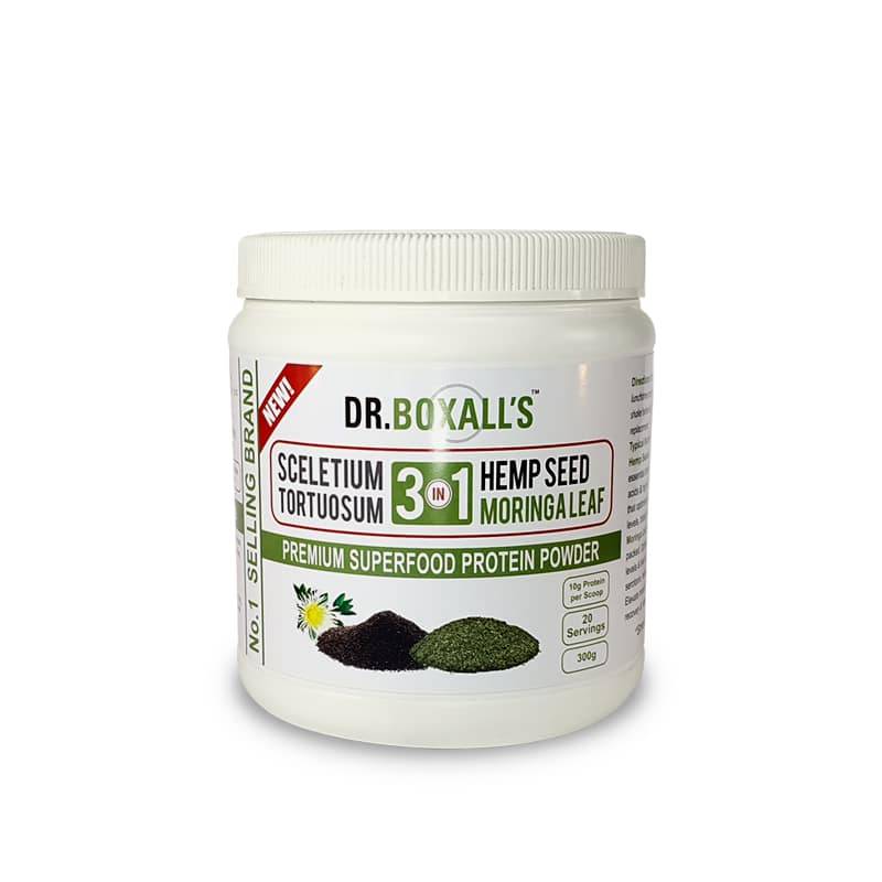 Dr Boxall's - Sceletium Moringa & Hemp Powder - 150g