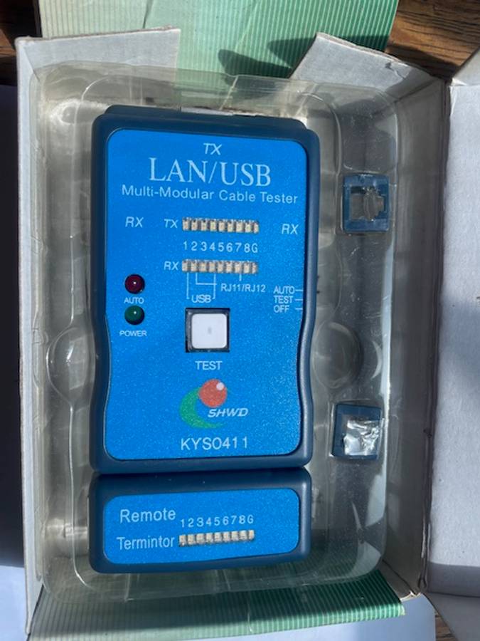 LAN & USB Network Cable Tester