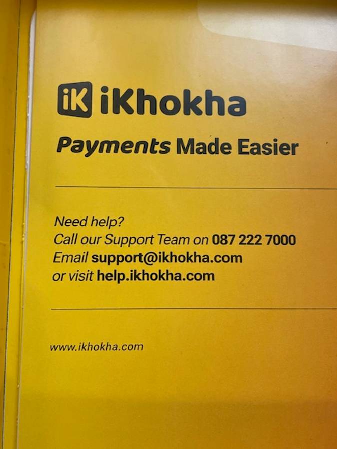 iKhokha Mover Mobile Card Machine POS Terminal