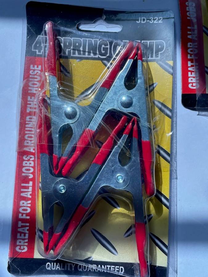 4-Piece Spring Clamp Set, JD-322