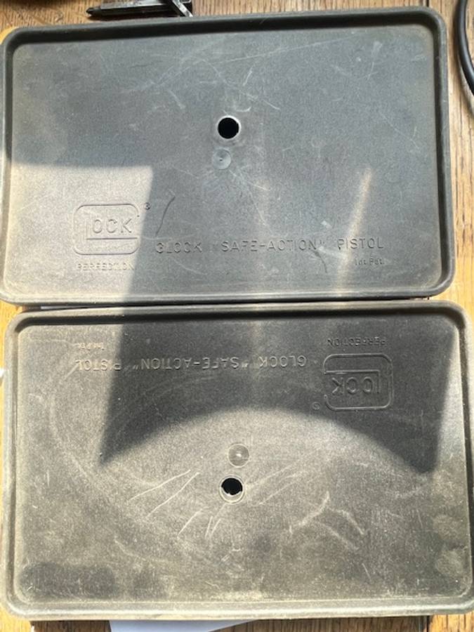 Glock Pistol Storage Cases x 3
