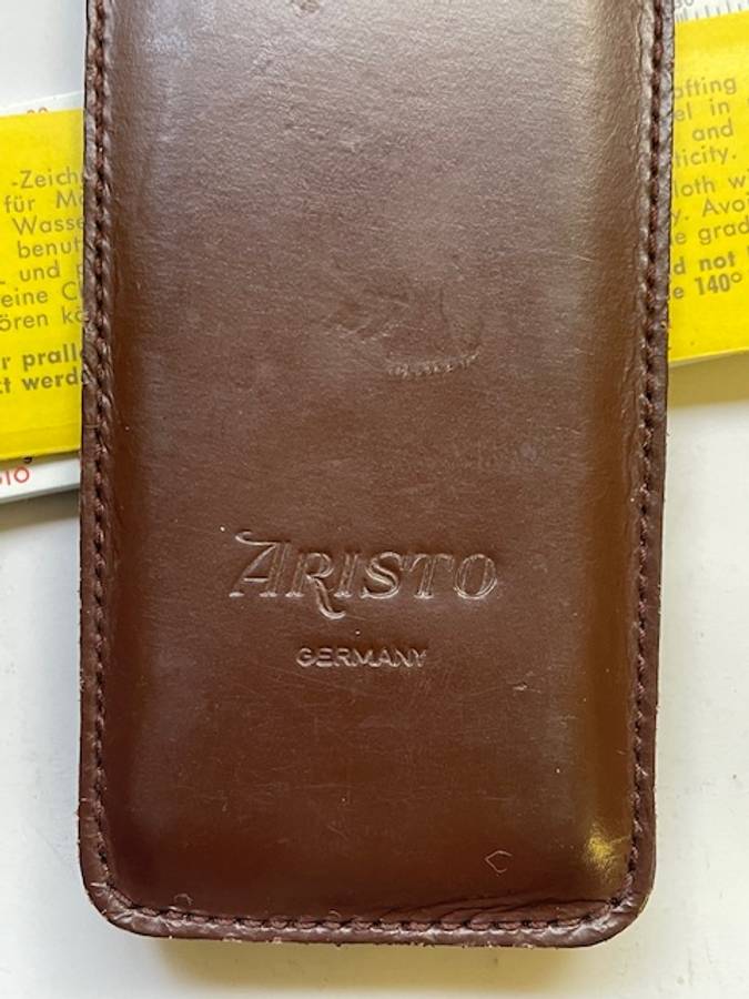 Vintage Calculators & Aristo Slide Rule Set with Cases and Original Manuals