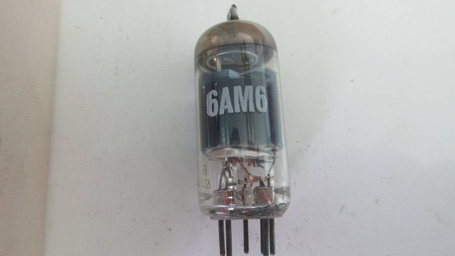 JAN 6AU6W x2 & 6AM6/EF91 vacuum tubes. Tested. NOS. Vintage.