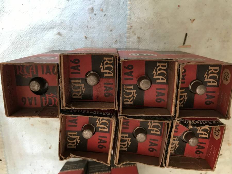 RCA 1A6 1A6S CV757 1A6S 1A6E vacuum tube 1 pcs NOS NIB Heptode tested