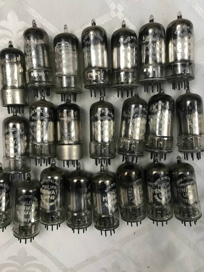 1pc UAF42 Philips Miniwatt Vacuum Tube. NOS. Tested. Vintage.