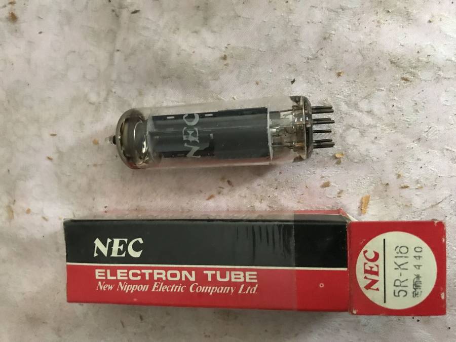 1 pcs NEC 5R-K16 vacuum tube. In packaging. NIB NOS tested