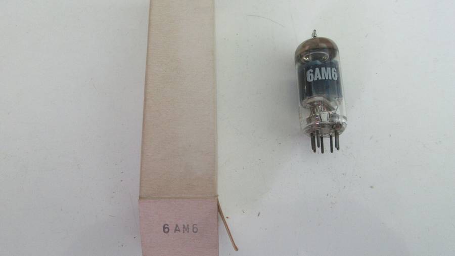 JAN 6AU6W x2 & 6AM6/EF91 vacuum tubes. Tested. NOS. Vintage.