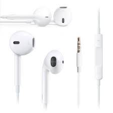 Iphone Replica Headset With Remote & Mic For Iphone And Other Smartphones