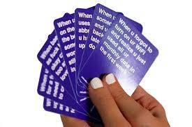 what do you meme? card game