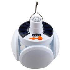 Led Folding Football Shaped - Solar Camping Light