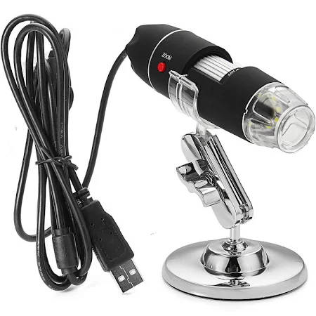 Handheld 8 LED USB 1600X Zoom Digital Microscope Biological Endoscope