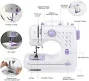 Portable Sewing Machine,12 Stitches 2 Speed Heavy Duty Sew Machine