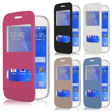 Image result for samsung J1 generic flip cover with double s view