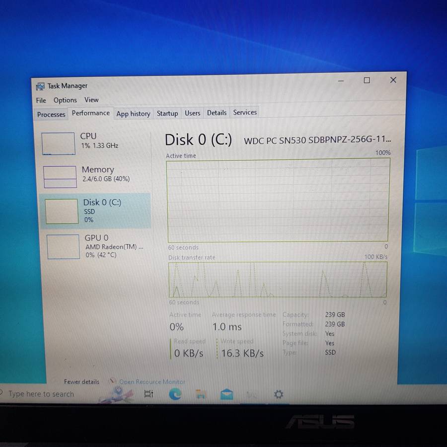 Asus M515 15.6-Inch AMD Ryzen 3 8GB RAM 256GB SSD Grey