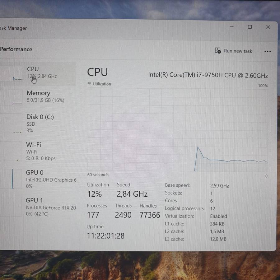 Asus ROG GU502GV i7 32GB RAM 1TB SSD RTX 2060 144Hz Gaming Laptop (2 Year Warranty)