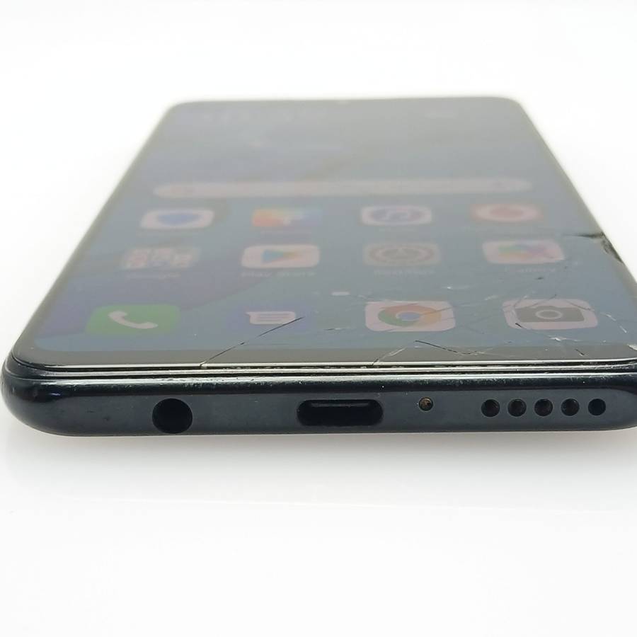 Huawei P30 Lite 128gb Cracked Screen Midnight Black