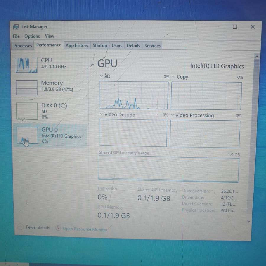 Mecer Fundi-Mini YA11Q1 "Celeron" 1.10GHz 4GB RAM 64GB SD Cracked Screen Grey
