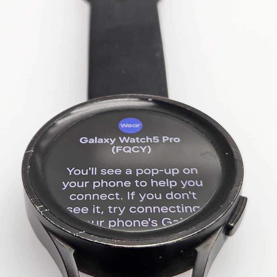 Samsung Galaxy Watch 5 Pro 45mm GPS Only Black Titanium (3 Month Warranty)