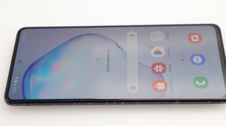 Samsung Galaxy Note 10 Lite 128GB Dual Sim Minor LCD Burn Aura Black