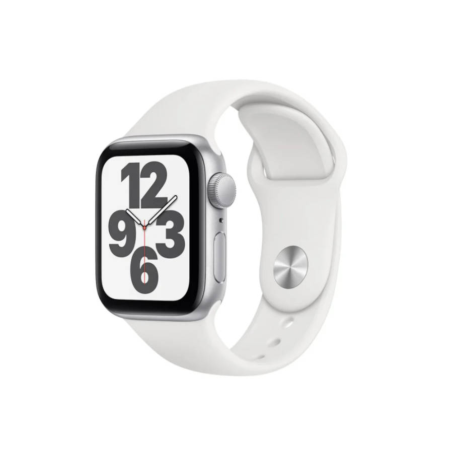 Apple Watch Series 3 38mm GPS Only Silver  With Black Nike Straps