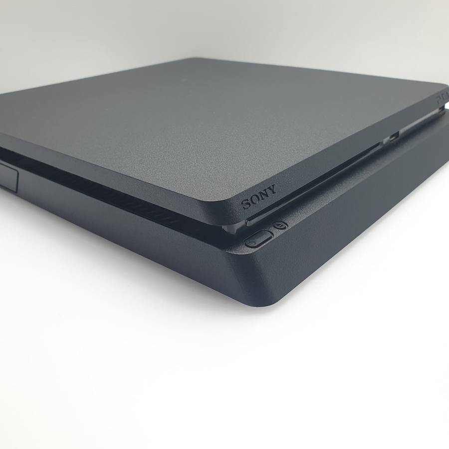PlayStation 4 Slim 500GB Black (6 Month Warranty) + HDMI Cable + Power Cable + 1 Controller + 2 G...