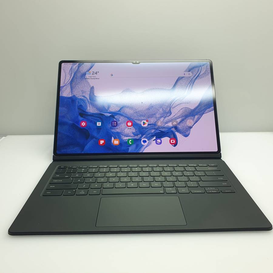 Samsung Galaxy Tab S8 Ultra 256GB (WiFi and Cellular) Graphite (12 Month Warranty) + Keyboard Cov...