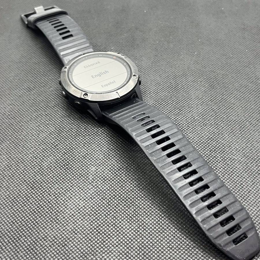 Garmin Fenix 6X Sapphire Edition Black (3 Month Warranty) - Dim Backlight