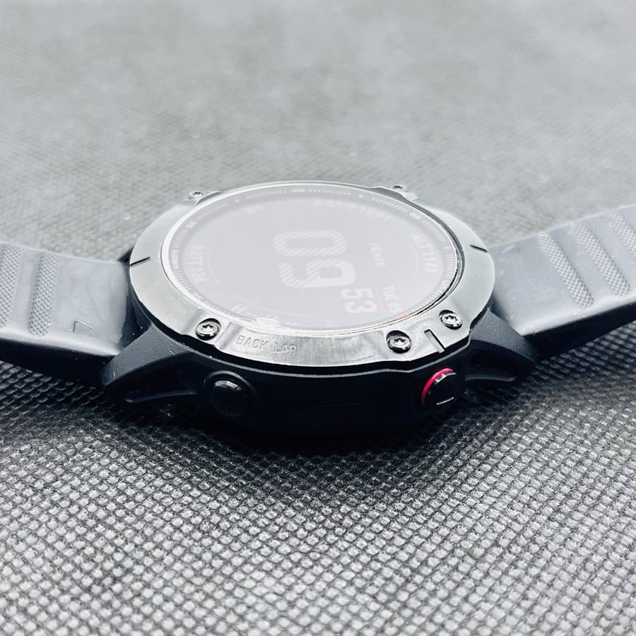 Garmin Fenix 6 Pro Black (Condition: Fair) - Chipped Screen