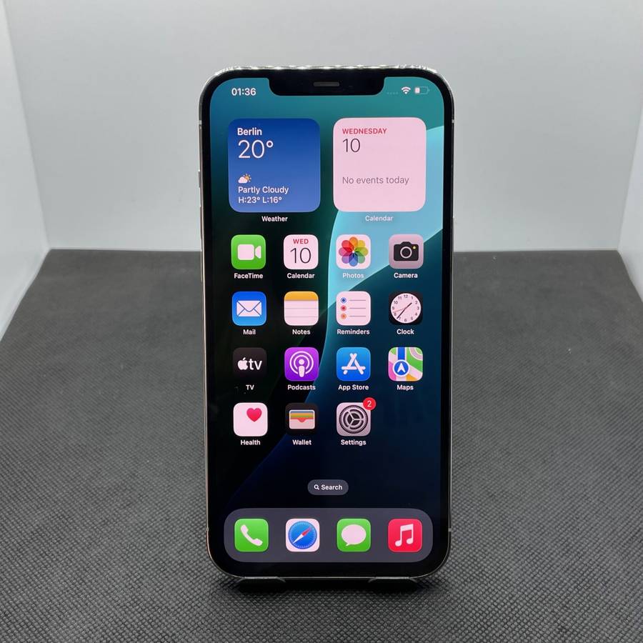 Apple iPhone 12 Pro Max 256GB Silver (12 Month Warranty)