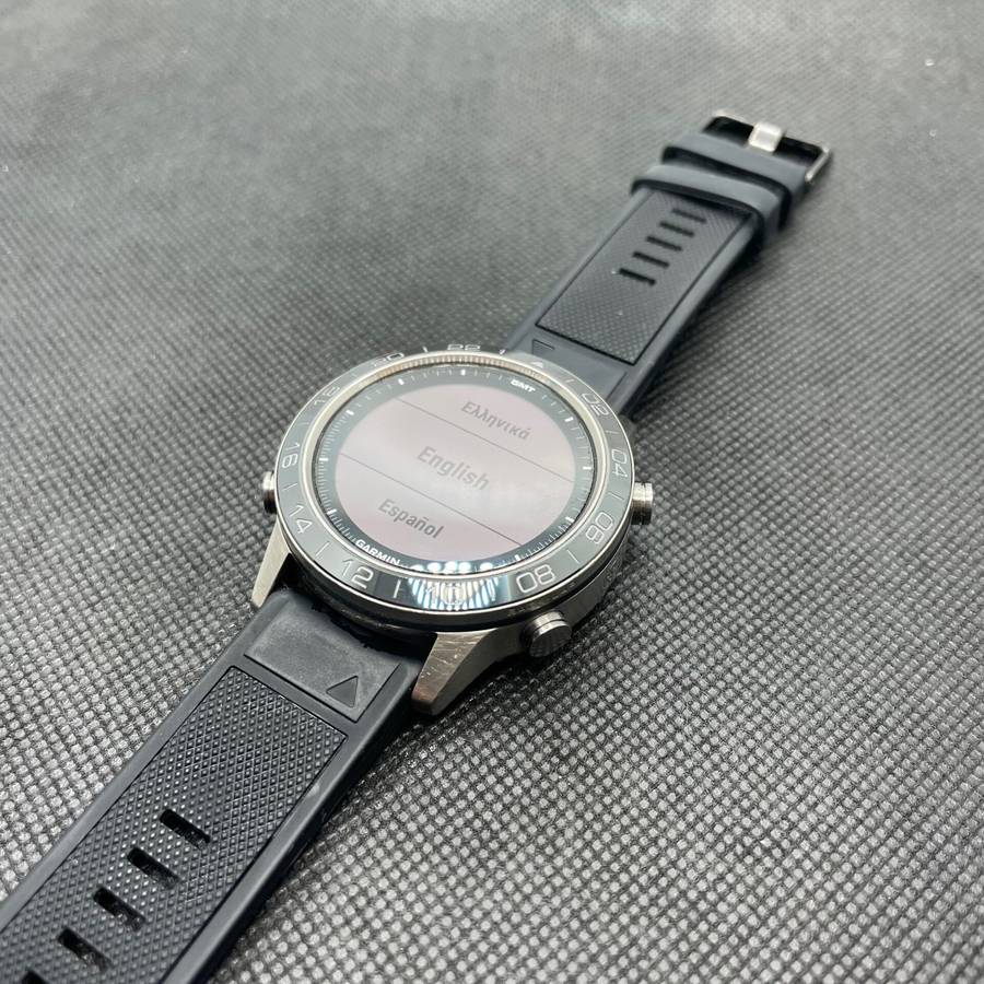 Garmin MARQ Aviator Gen 1 - Ceramic Bezel Black Strap (2 Year Warranty)