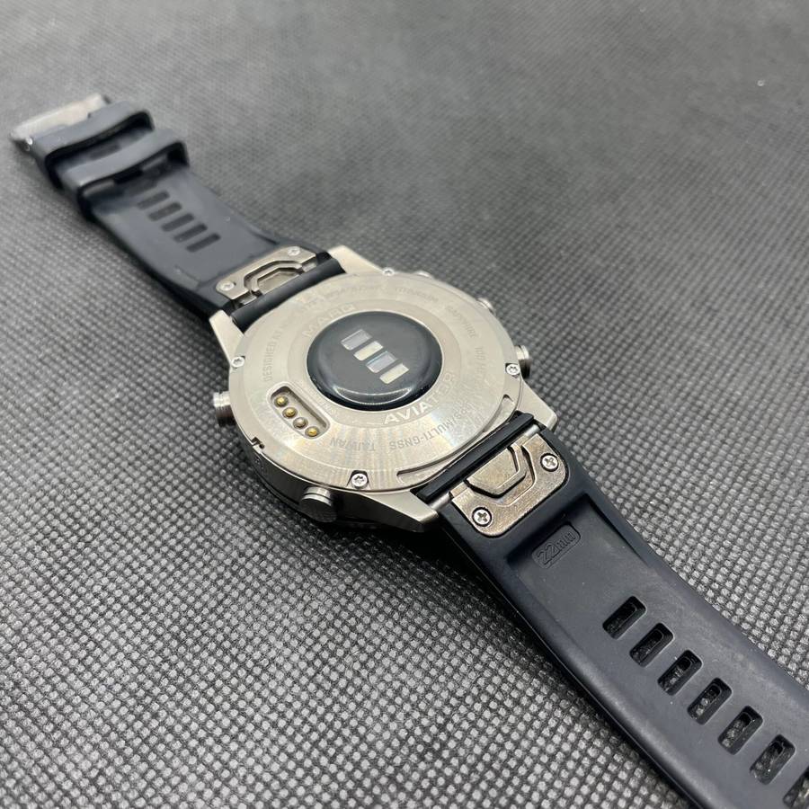 Garmin MARQ Aviator Gen 1 - Ceramic Bezel Black Strap (2 Year Warranty)