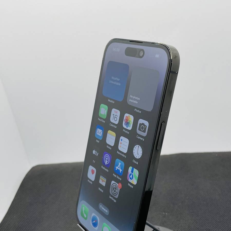 Apple iPhone 14 Pro 128GB Space Black (12 Month Warranty) - No Face ID