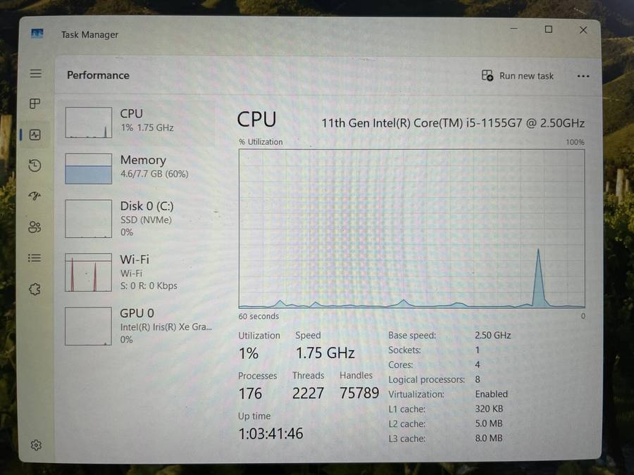 HP 15s-fq4009ni 11th Gen "Core i5" 2.50GHz 8GB RAM 512GB SSD (NVMe) Silver (3 Month Warranty) - B...