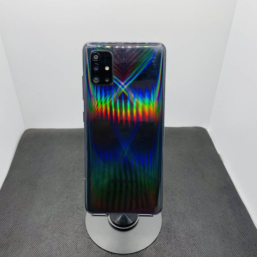 Samsung Galaxy A51 128GB Dual Sim Prism Crush Black (3 Month Warranty)