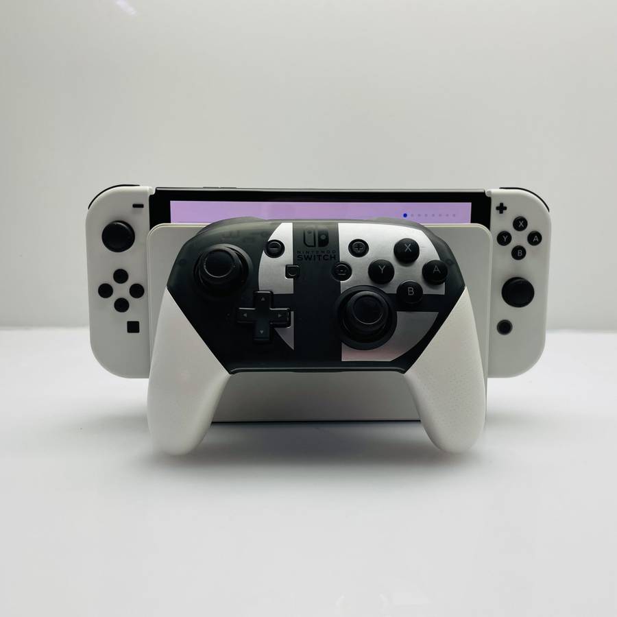 Nintendo Switch OLED 64GB White + Special Accessories (3 Month Warranty)