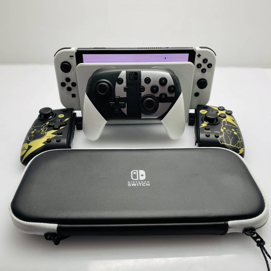 Nintendo Switch OLED 64GB White + Special Accessories (3 Month Warranty)