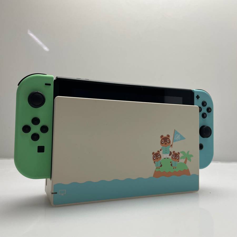 Special Edition: Nintendo Switch Animal Crossing 32GB + 256GB SD Card + Accessories (3 Month Warr...