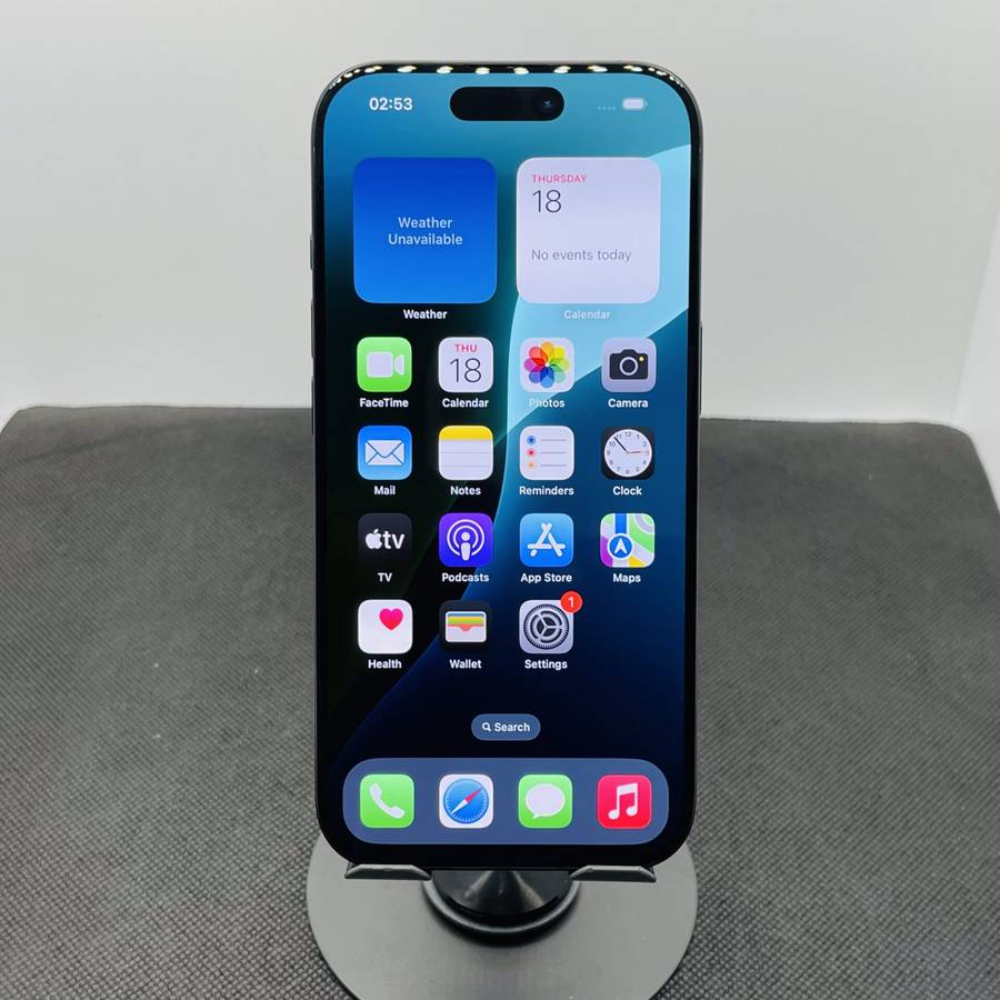 Apple iPhone 16 Pro 256GB Black Titanium (2 Year Warranty)  Mint Condition