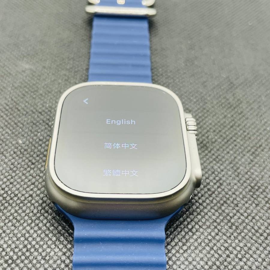 Apple Watch Ultra 2 49mm LTE Natural Titanium (12 Month Warranty)  With Blue Straps