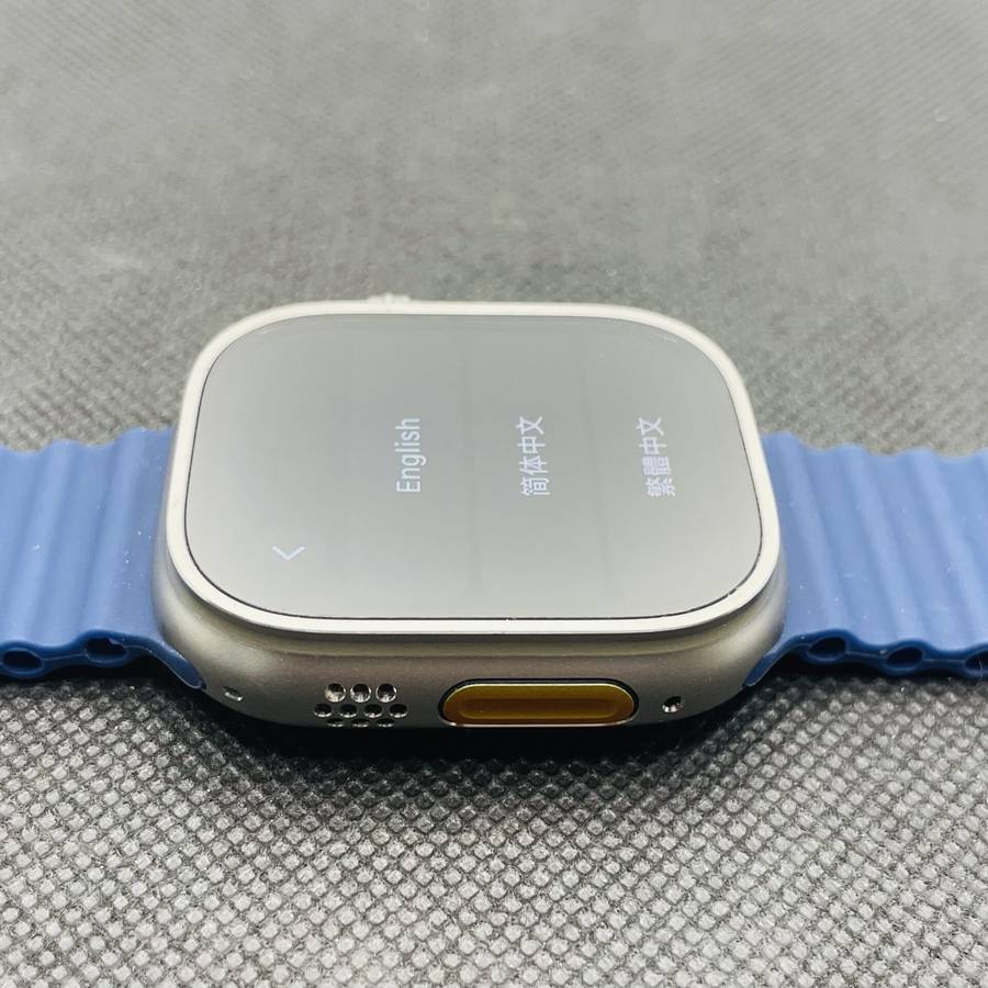 Apple Watch Ultra 2 49mm LTE Natural Titanium (12 Month Warranty)  With Blue Straps